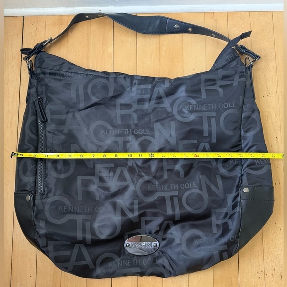 Kenneth Cole Reaction | Black Logo Tote | Like New - Picture 4 of 5